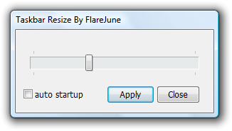 Taskbar Resize Tool utility Taskbar Resize Tool utility