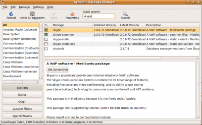 Synaptic Package Manager Synaptic Package Manager