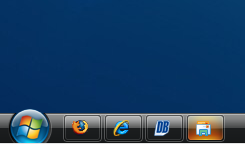 Windows Vista’s panel after registry changes Windows Vista’s panel after registry changes