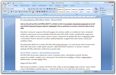 Microsoft Word 2007 Microsoft Word 2007