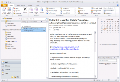 Microsoft Outlook 2010 Microsoft Outlook 2010