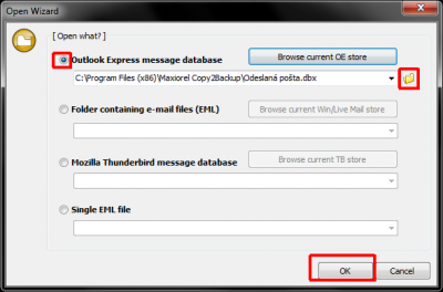 MiTeC Mail Client and DBX file opening MiTeC Mail Client and DBX file opening