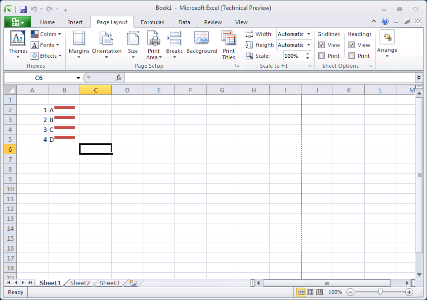 First glimpse of MS Office 2010 - Excel 2010 | Maxiorel.com
