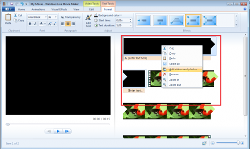 Windows Live Movie Maker