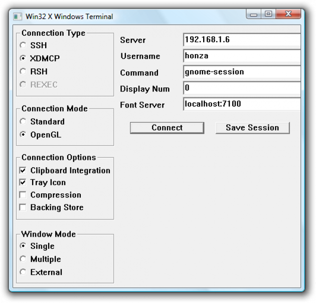 Win32 X Windows Terminal