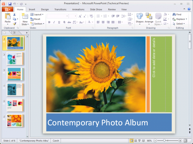 Microsoft PowerPoint 2010