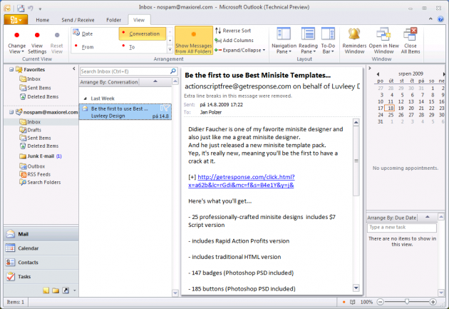 Microsoft Outlook 2010