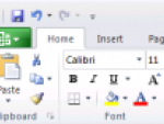 First glimpse of MS Office 2010 - Excel 2010