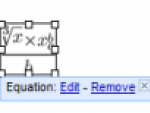 Equation editor online? With Google Docs.