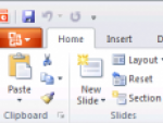 First glimpse of MS Office 2010 – PowerPoint 2010